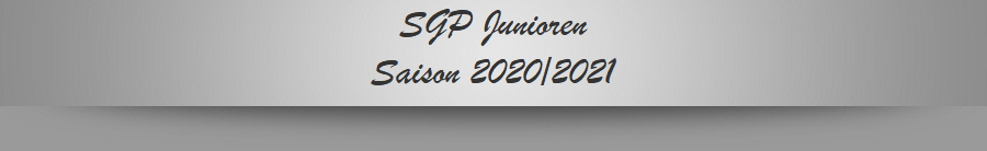 SGP Junioren
Saison 2020/2021